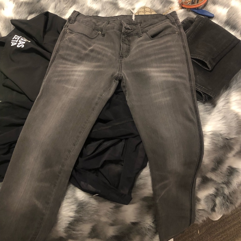 Free People Gray Denim size 28
